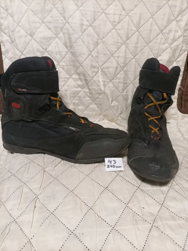 Botas de motocicleta negras X-Cube talla 43
