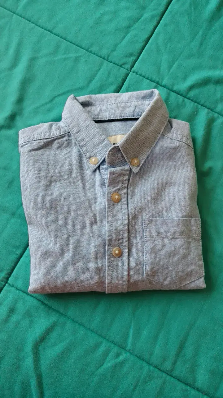 Camisa de niño azul claro talla 3-4 años - 5