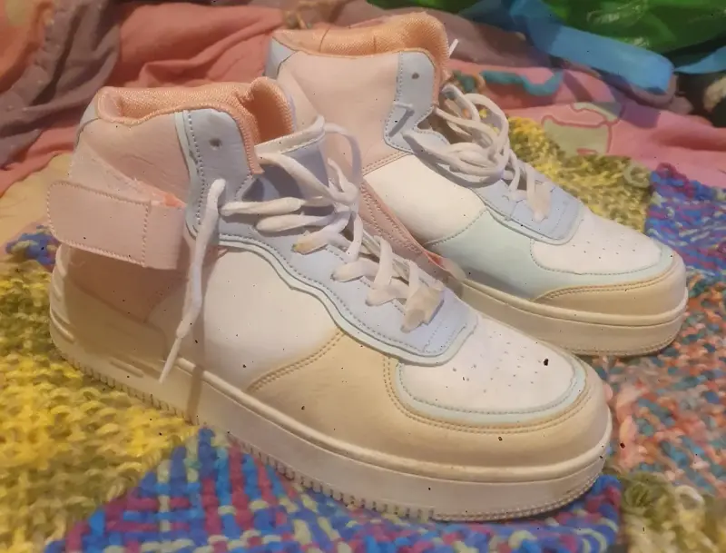 Zapatillas altas multicolor para mujer