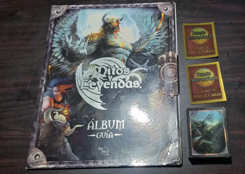 Álbum guía Mitos y Leyendas con Laminas