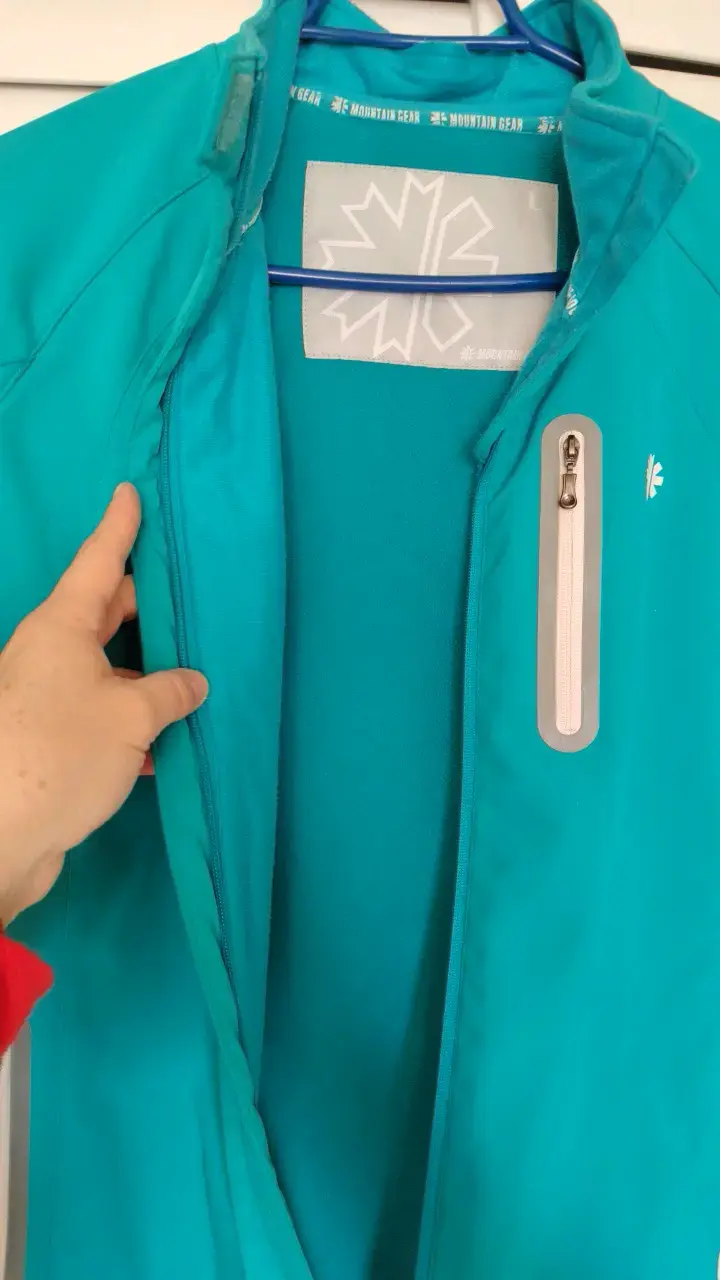 Chaqueta turquesa para mujer Mountain Gear Talla L - 4