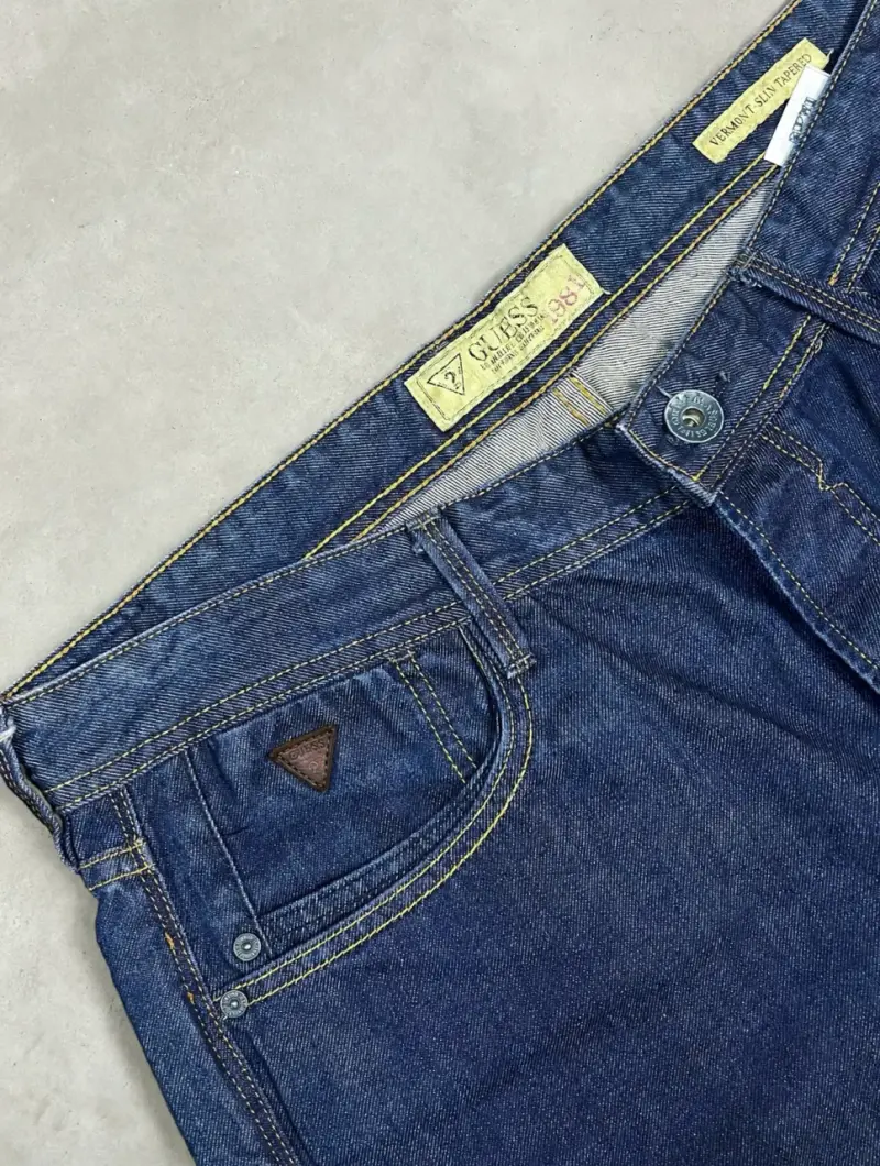 Jeans de mezclilla azul Guess para hombre - 3