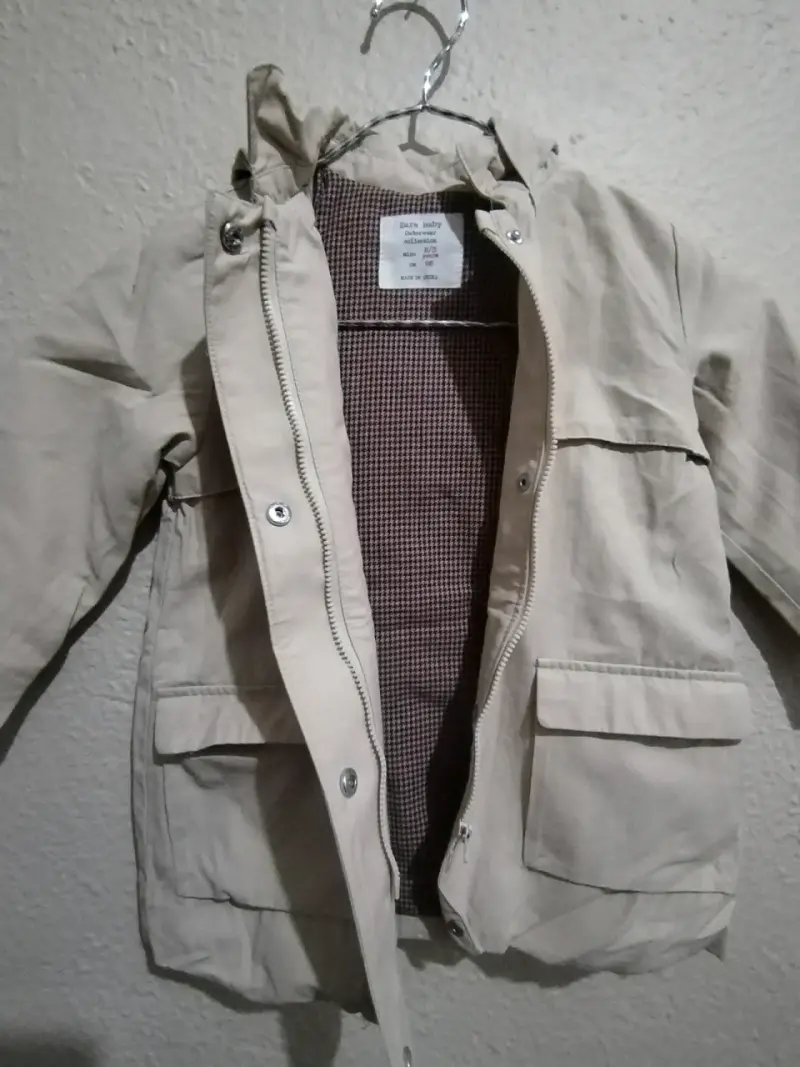 Chaqueta Beige para Niños Zara Baby - 1