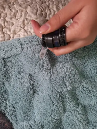 Set de Anillos Negros hombre Tallas 9 y 10 - miniatura 2