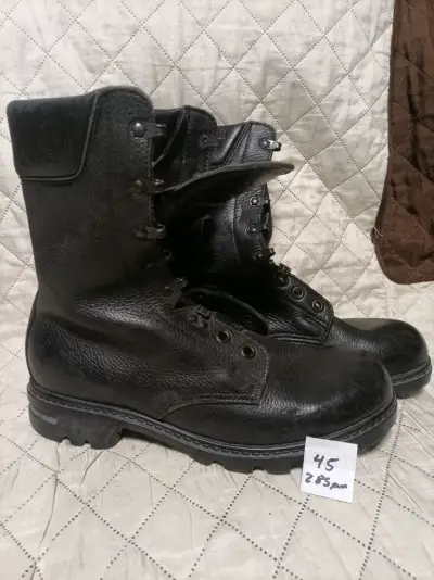 Botas militares negras talla 42 -38-45- - miniatura 2