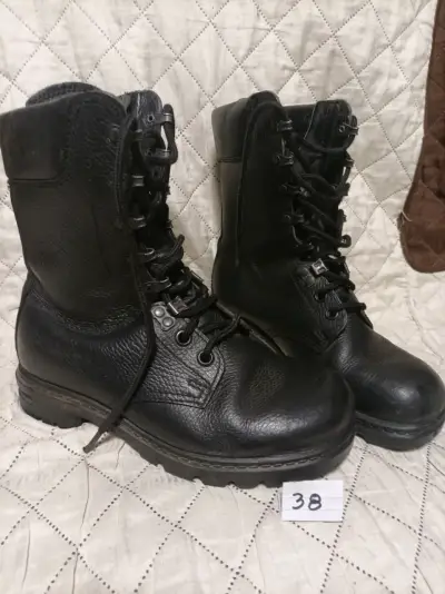 Botas militares negras talla 42 -38-45- - miniatura 4