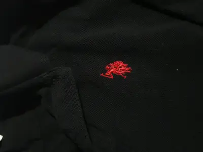 Polera Polo Negra U.S. Polo Assn Hombre - miniatura 2