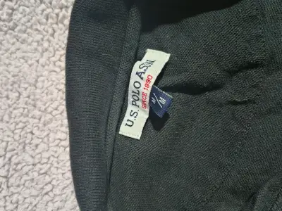 Polera Polo Negra U.S. Polo Assn Hombre - miniatura 3
