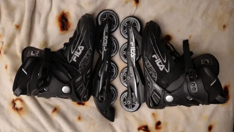 Patines Fila Legacy Comb Negos Adulto - 2