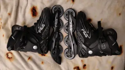Patines Fila Legacy Comb Negos Adulto - miniatura 2