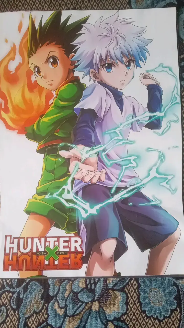Set de 4 pósters de anime populares - 1
