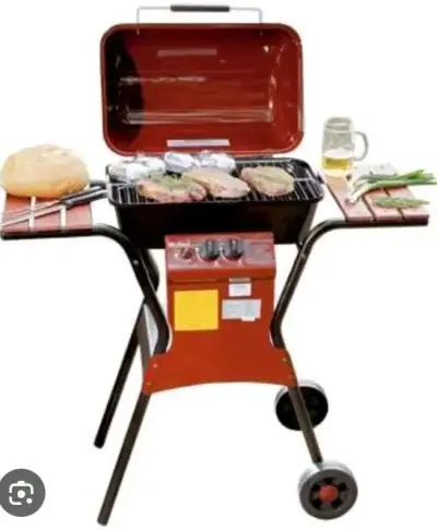 Parrilla a gas Mr Beef con ruedas - miniatura 1