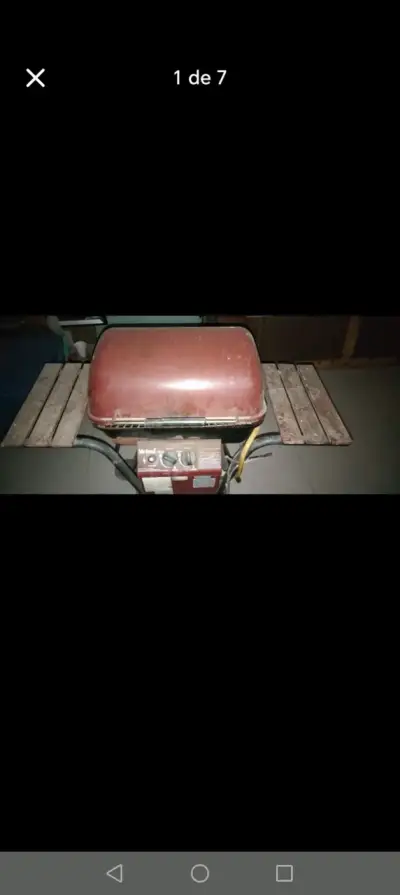 Parrilla a gas Mr Beef con ruedas - miniatura 2