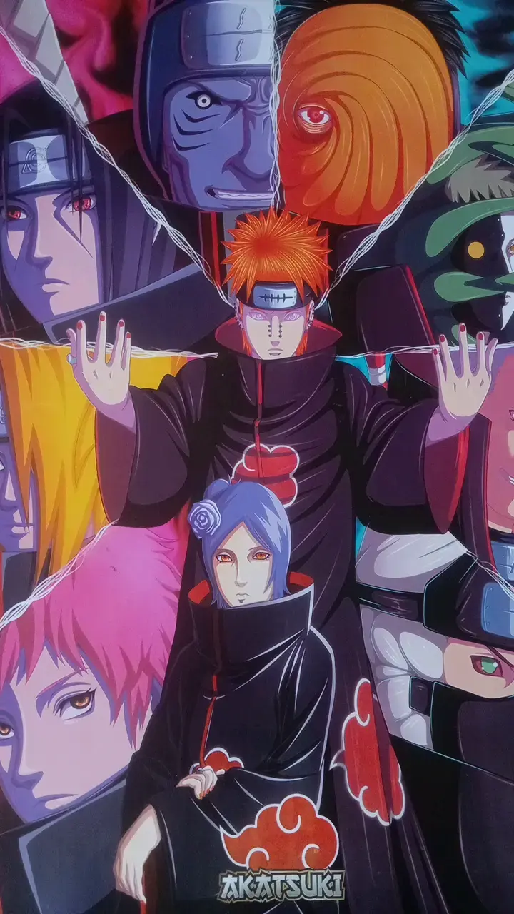 Set de 4 Posters de Anime Naruto y Otros - 1