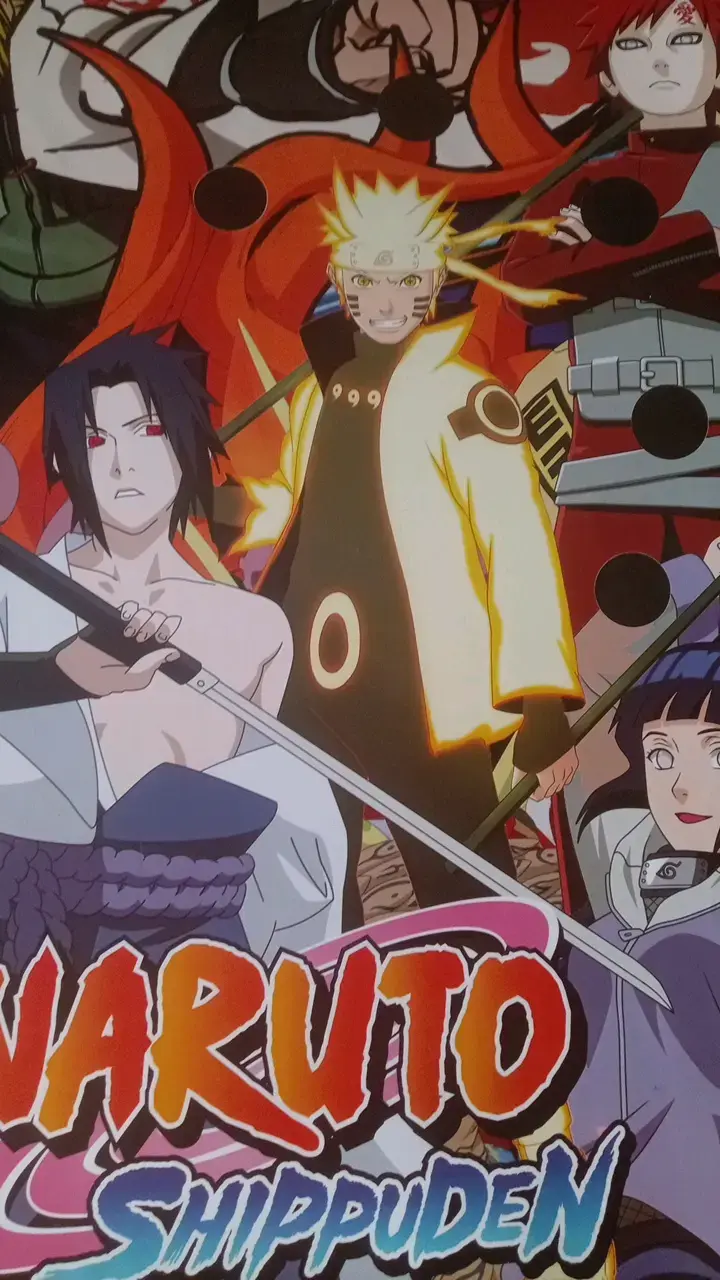 Set de 4 Posters de Anime Naruto y Otros - 2