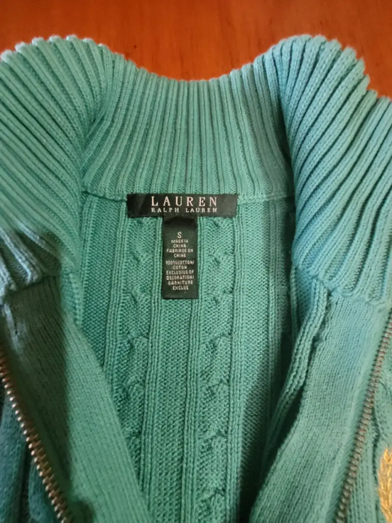 Chaleco de algodon Verde Ralph Lauren - 3