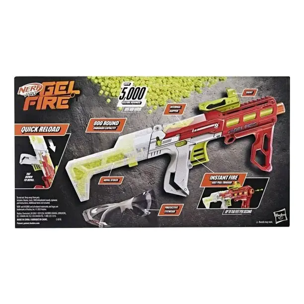 Lanzador de Gel Nerf Pro Pronto con Recarga Rápida - 4