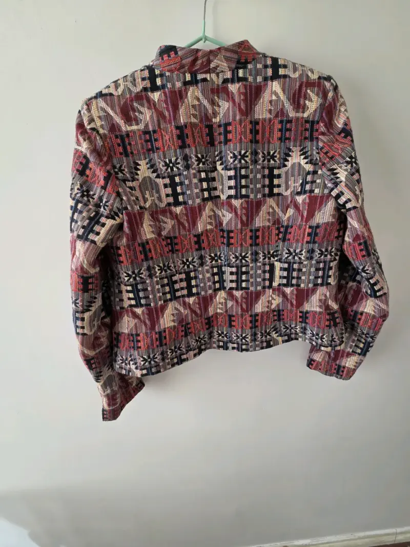 Chaqueta estampada estilo étnico para mujer - 2