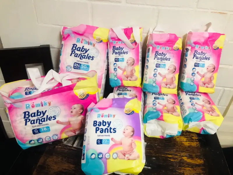 Pañales para bebé Romiky en varios tamaños - 1