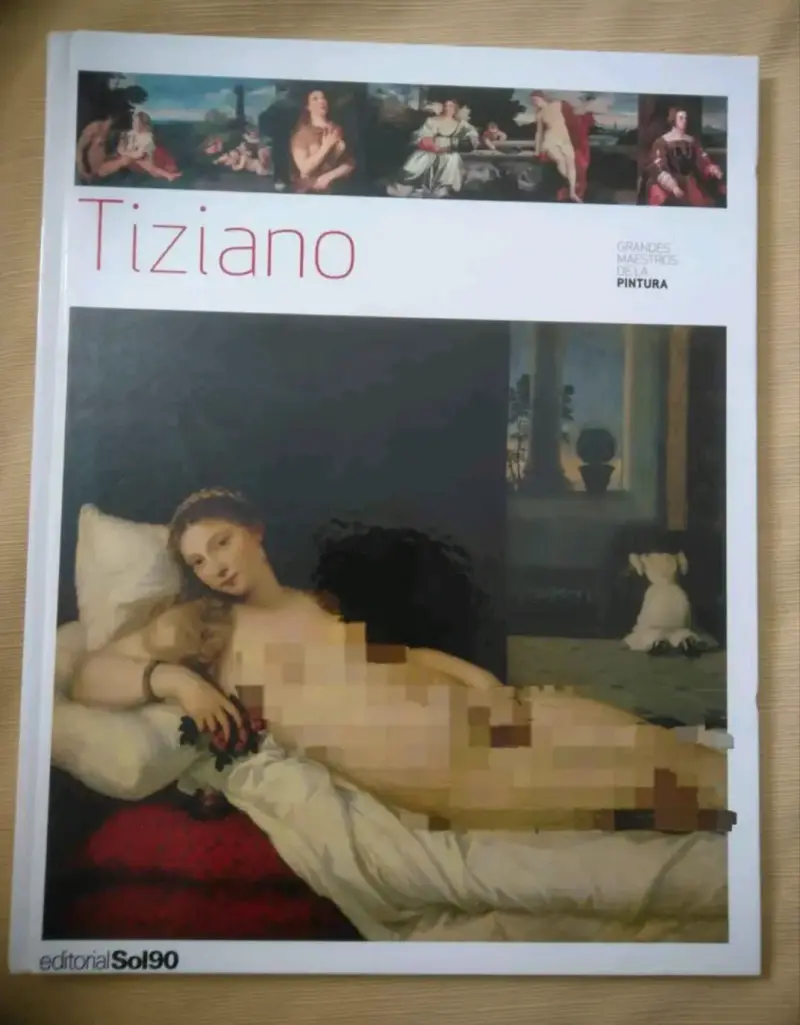 Libro de arte y pinturas de Tiziano - 1