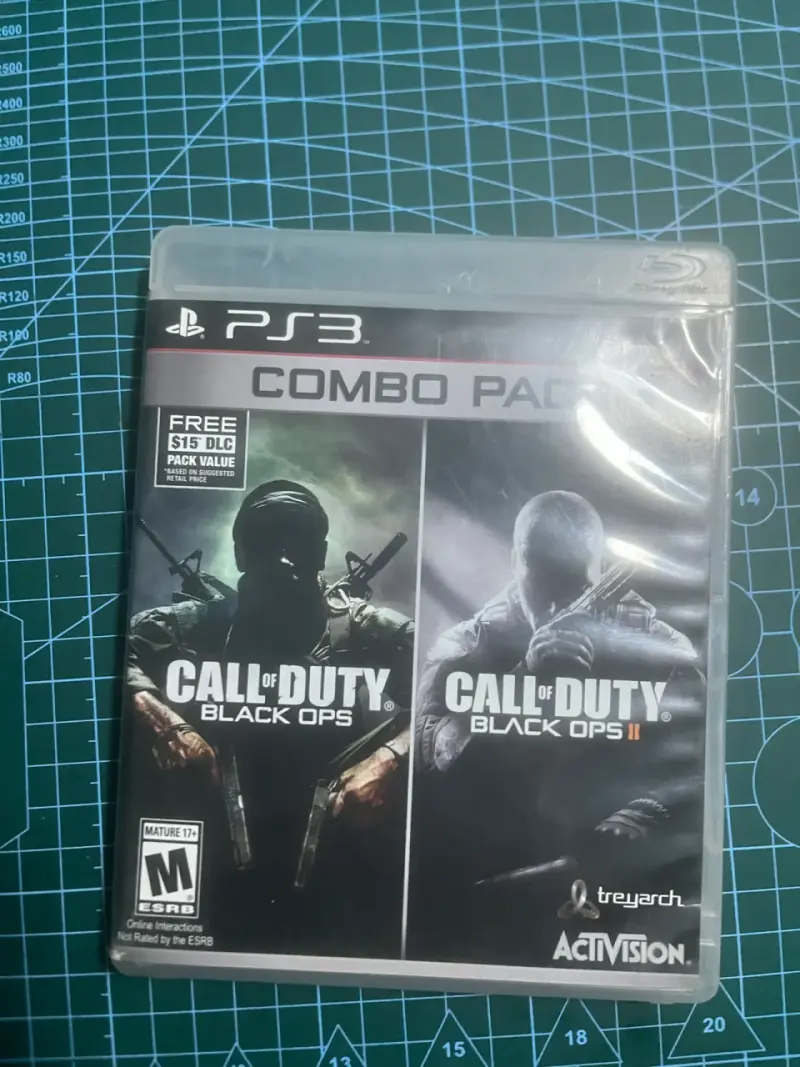 Combo Pack PS3 Call of Duty Black ops Ops I y II - 1
