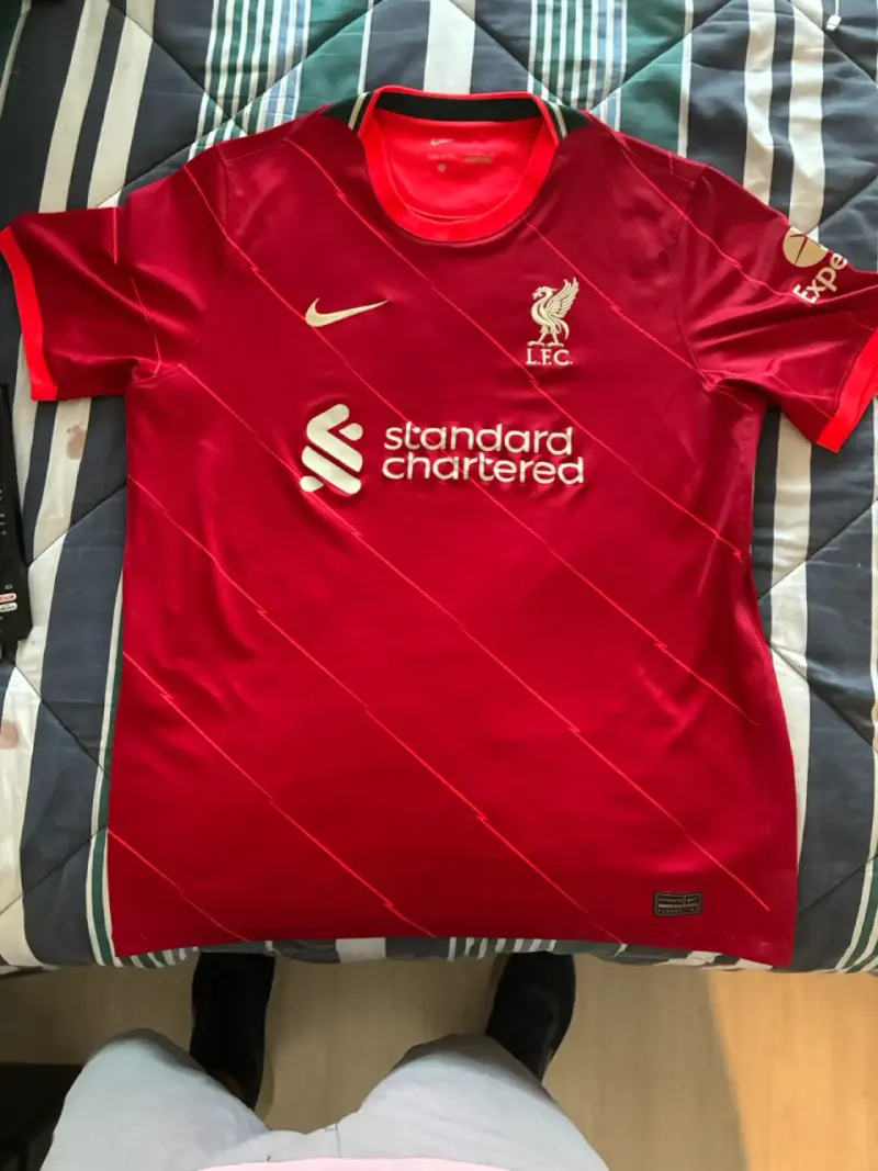 Camiseta Nike Liverpool FC roja original. - 2