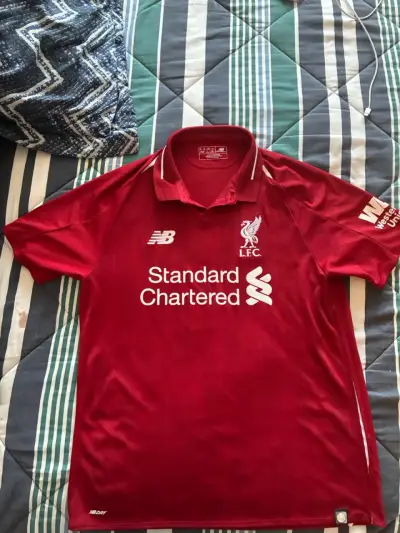 Camiseta Liverpool FC NB, Roja, original. - miniatura 1