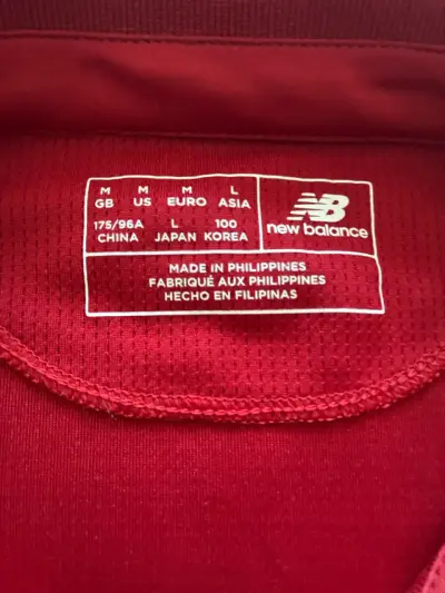Camiseta Liverpool FC NB, Roja, original. - miniatura 4