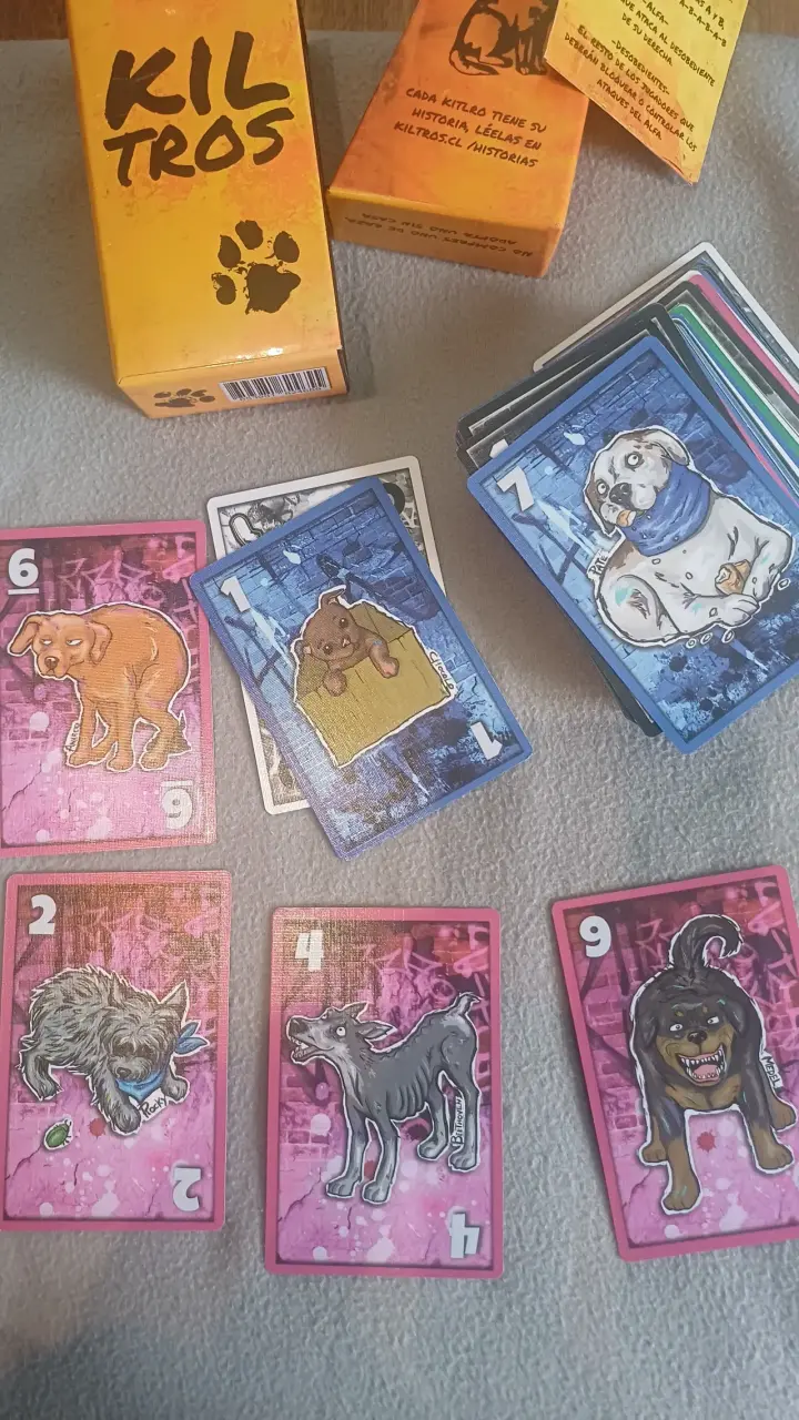 Juego de cartas Kiltros - 4
