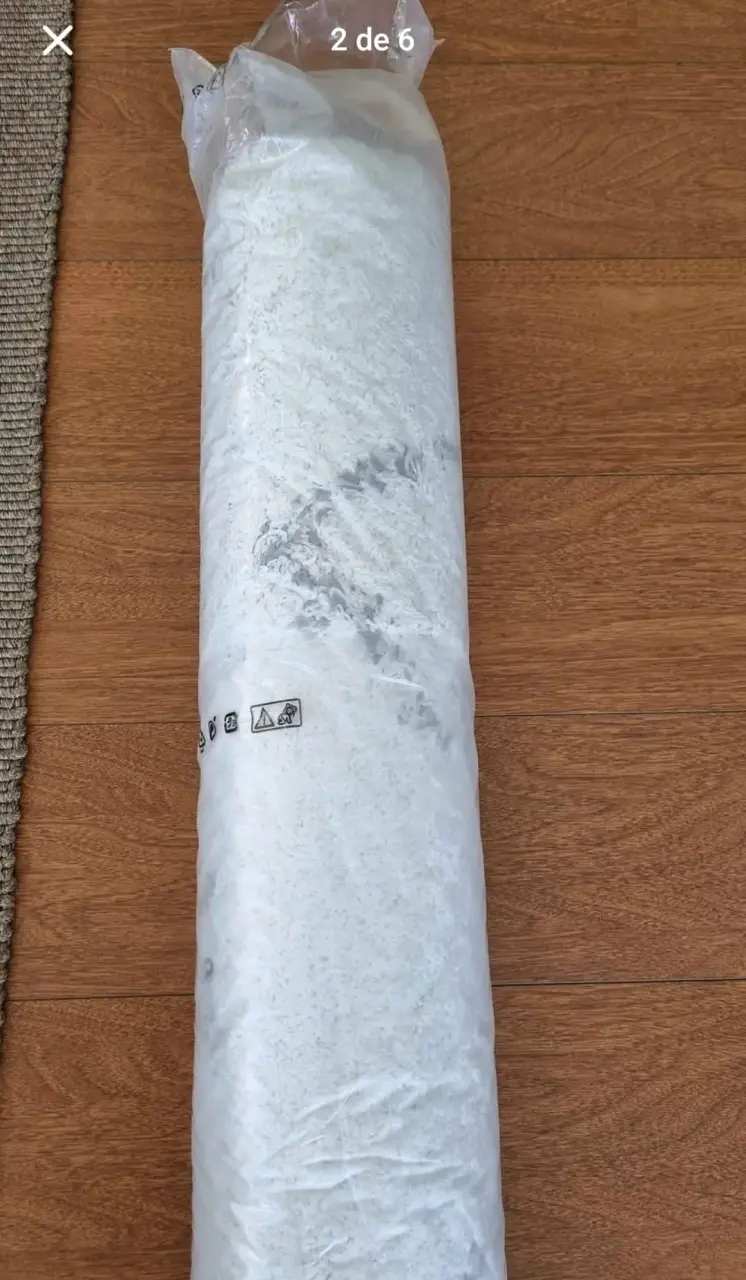 NUEVA Alfombra blanca con diseño geométrico - 2