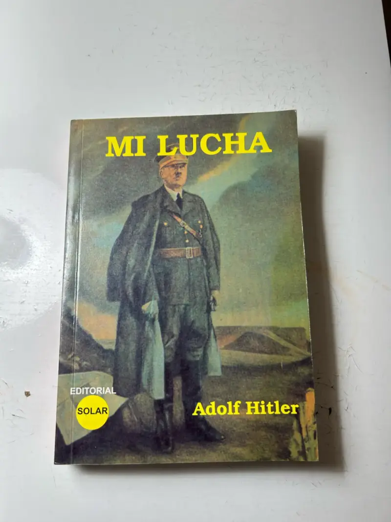 Libro Mi Lucha de Adolf Hitler Editorial Solar
