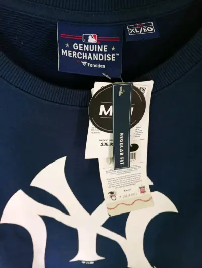 Polerón azul New York Yankees MLB - miniatura 2
