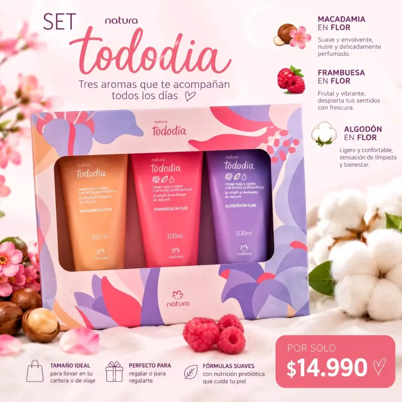 Crema Corporal Natura Tododia Energía 400ml - 2
