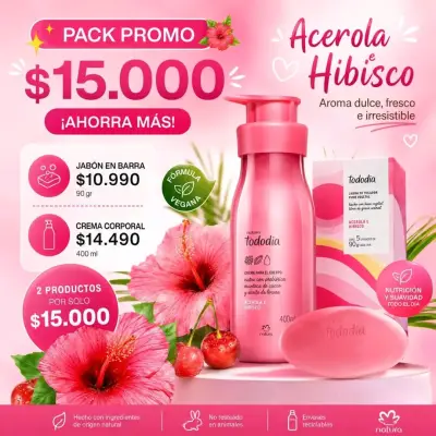 Crema Corporal Natura Tododia Energía 400ml - miniatura 3