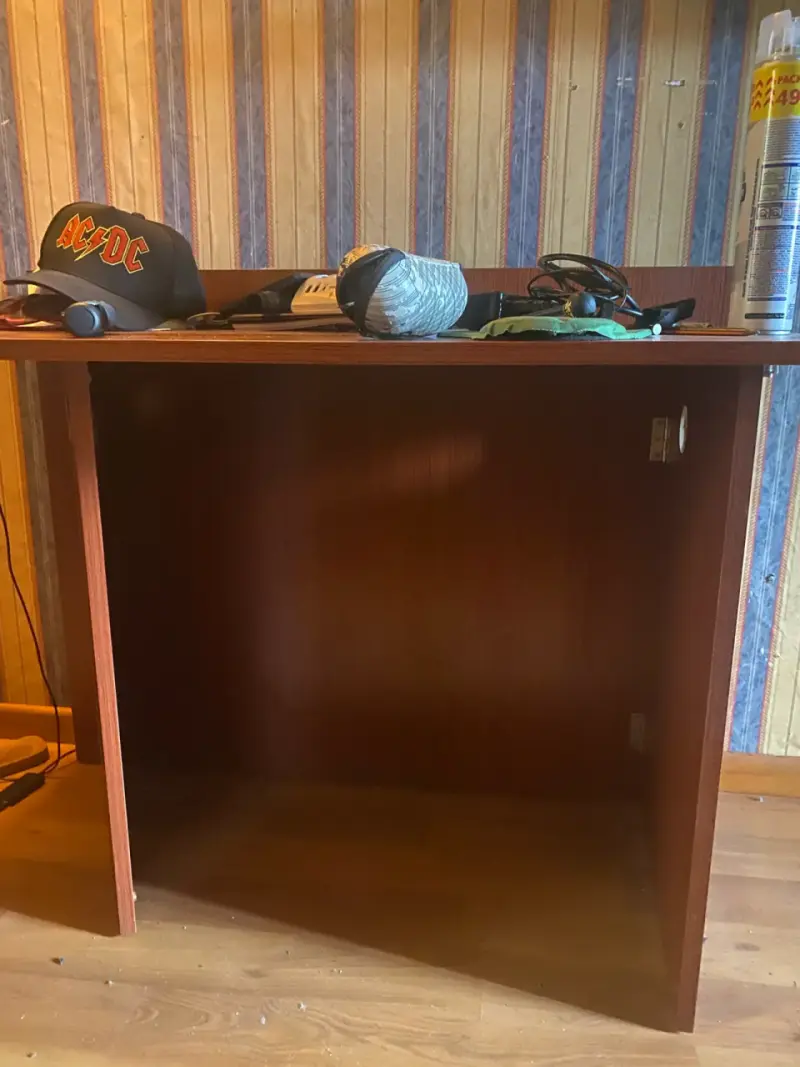 Escritorio plegable de madera para el hogar - 1