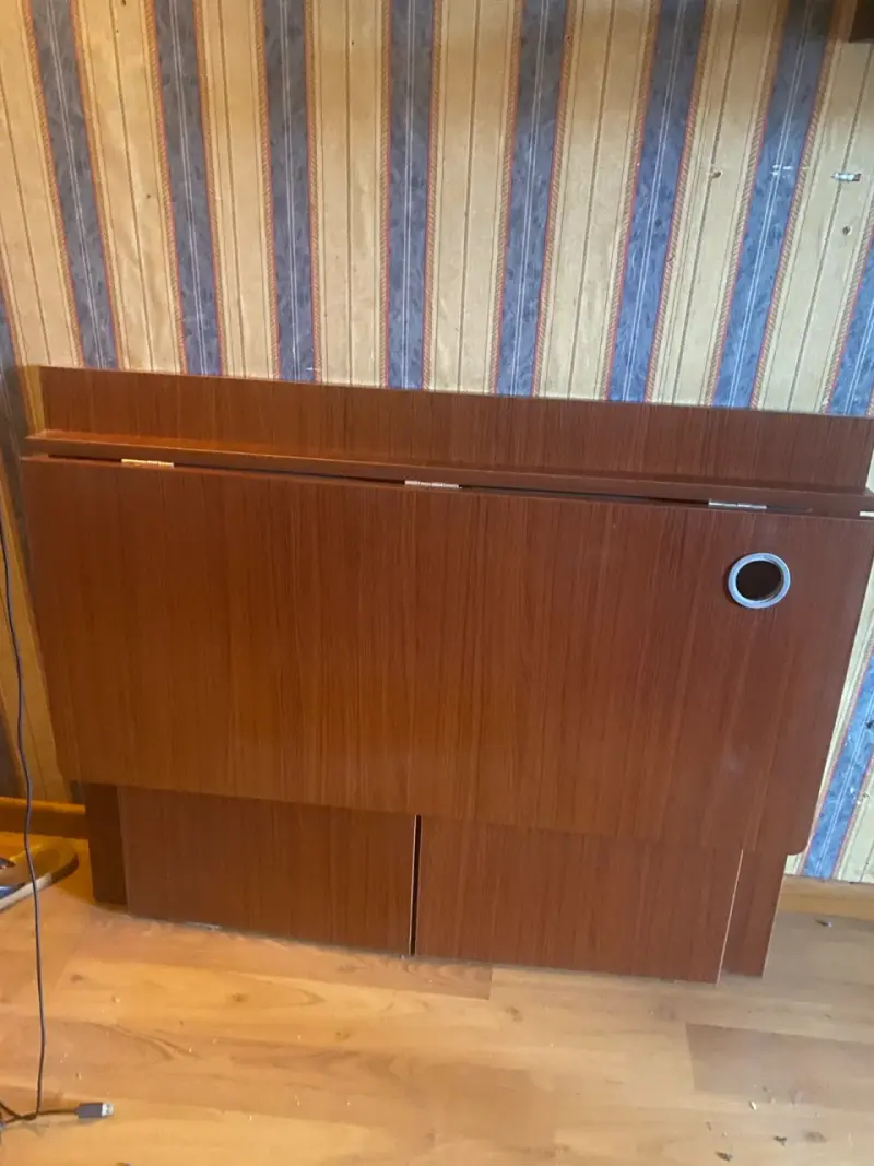 Escritorio plegable de madera para el hogar - 2
