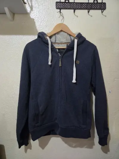 Polerón con capucha azul marino Polemic para hombre - miniatura 1