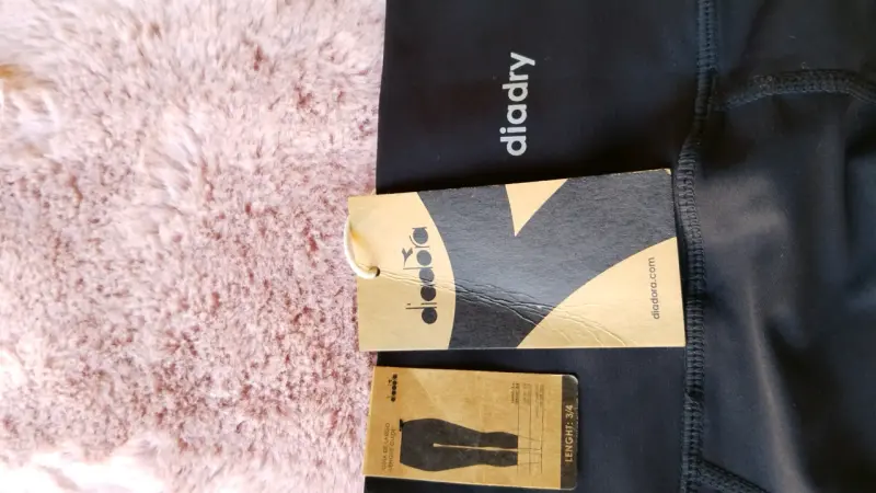 Leggings deportivos Diadora con malla - 2