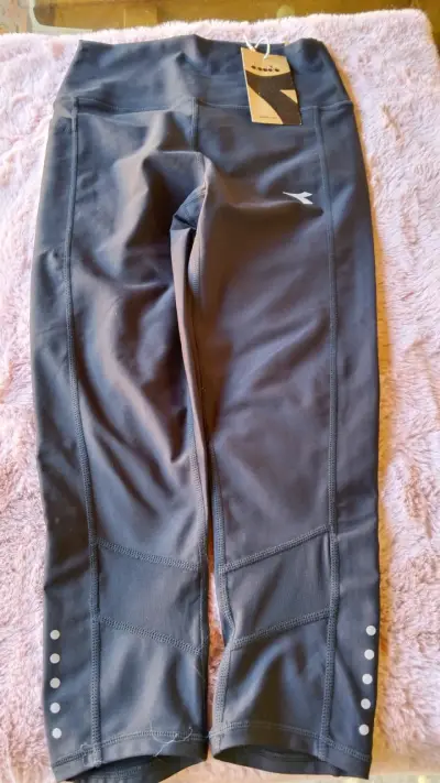 Leggings deportivos Diadora con malla - miniatura 3