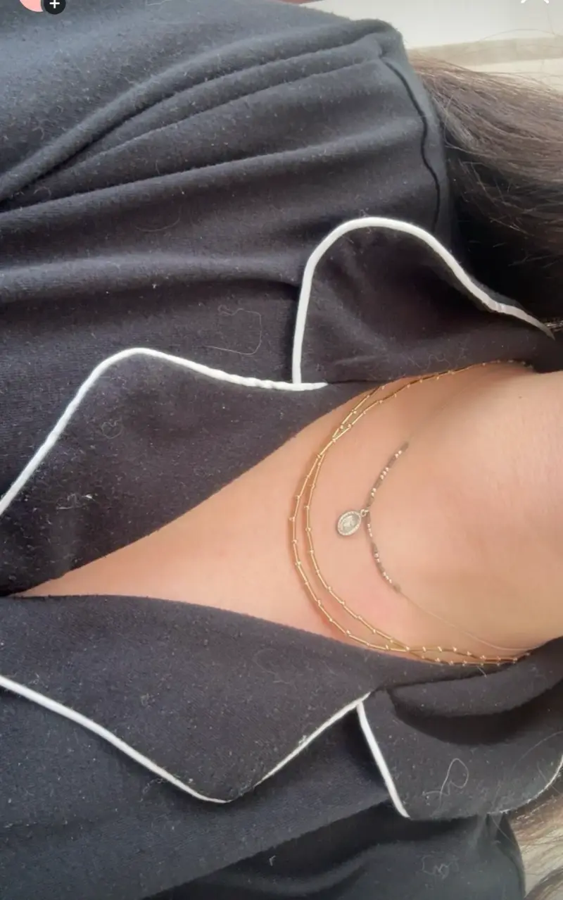 Collar doble Dorado - 2
