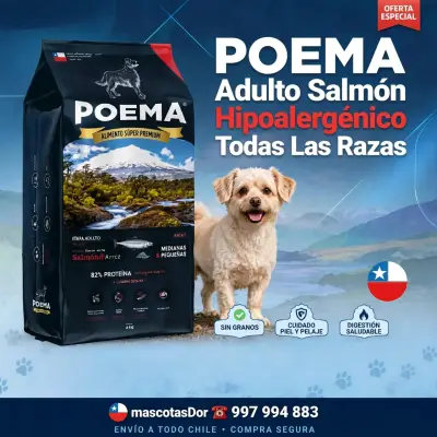 Alimento perro Adulto Salmón Hipoalergénico 3kg - miniatura 1