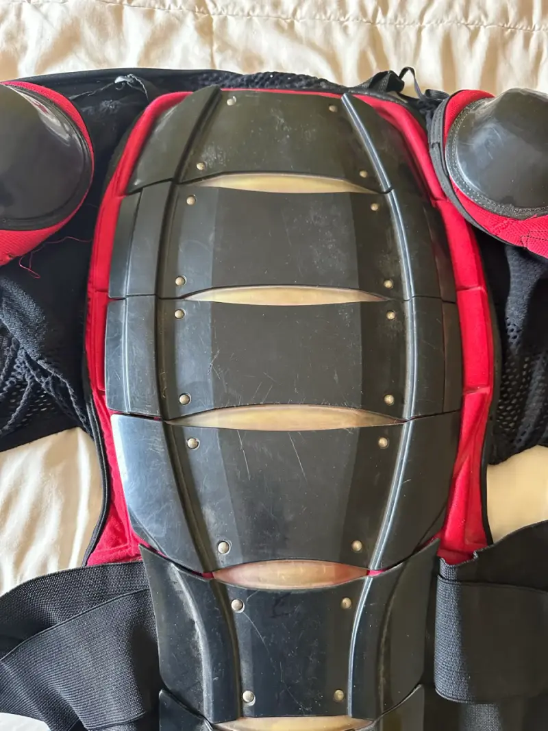 Chaleco de protección para motociclista con hombr - 4