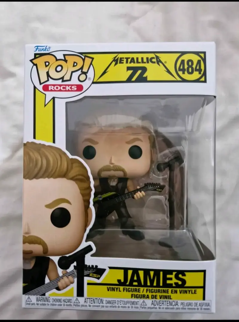 Figura Funko Pop James Hetfield Metallica - 1