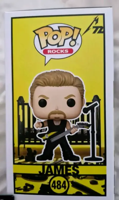 Figura Funko Pop James Hetfield Metallica - miniatura 2