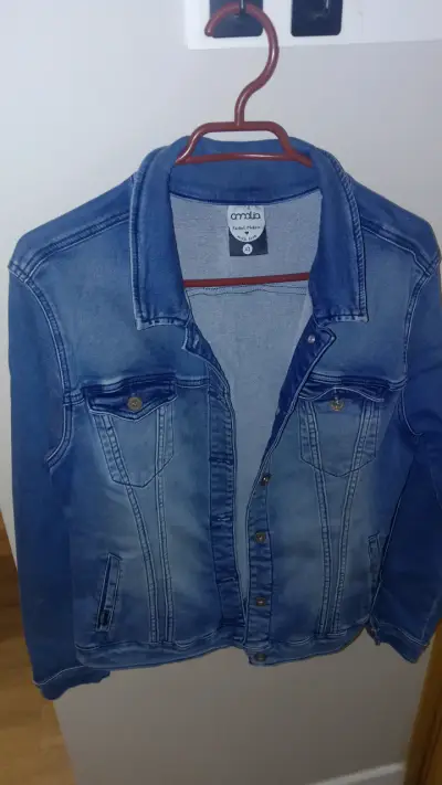 Chaqueta de mezclilla azul Amalia XL - miniatura 1