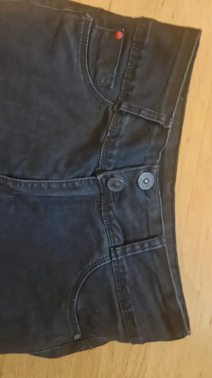 Jeans wados para mujer de mezclilla - 3