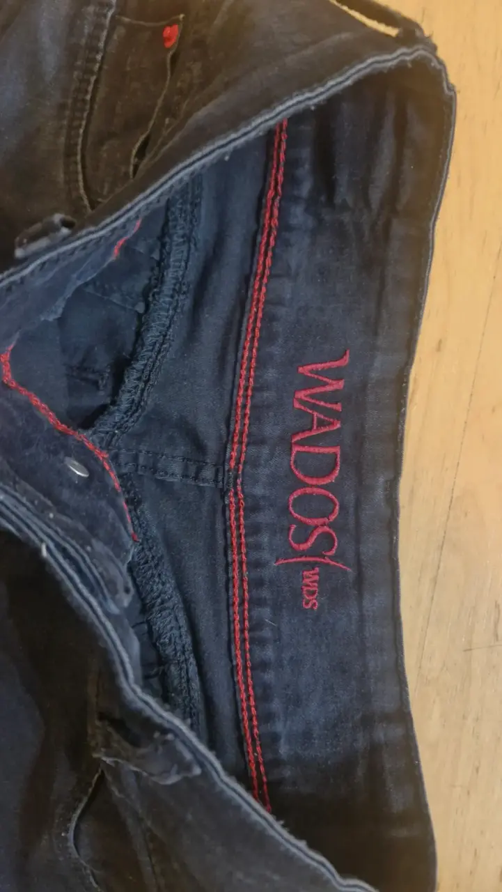 Jeans wados para mujer de mezclilla - 5