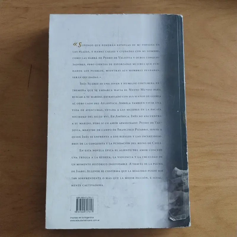 Libro 'Inés del Alma Mía' - Isabel Allende - 2