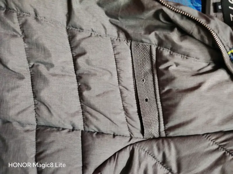 Chaqueta acolchada gris Ellus con capucha - 2