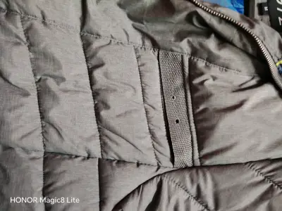 Chaqueta acolchada gris Ellus con capucha - miniatura 2